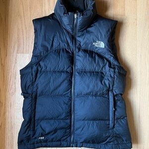 The North Face Women's Size Small 700 Goose Down Puffer Vest Black